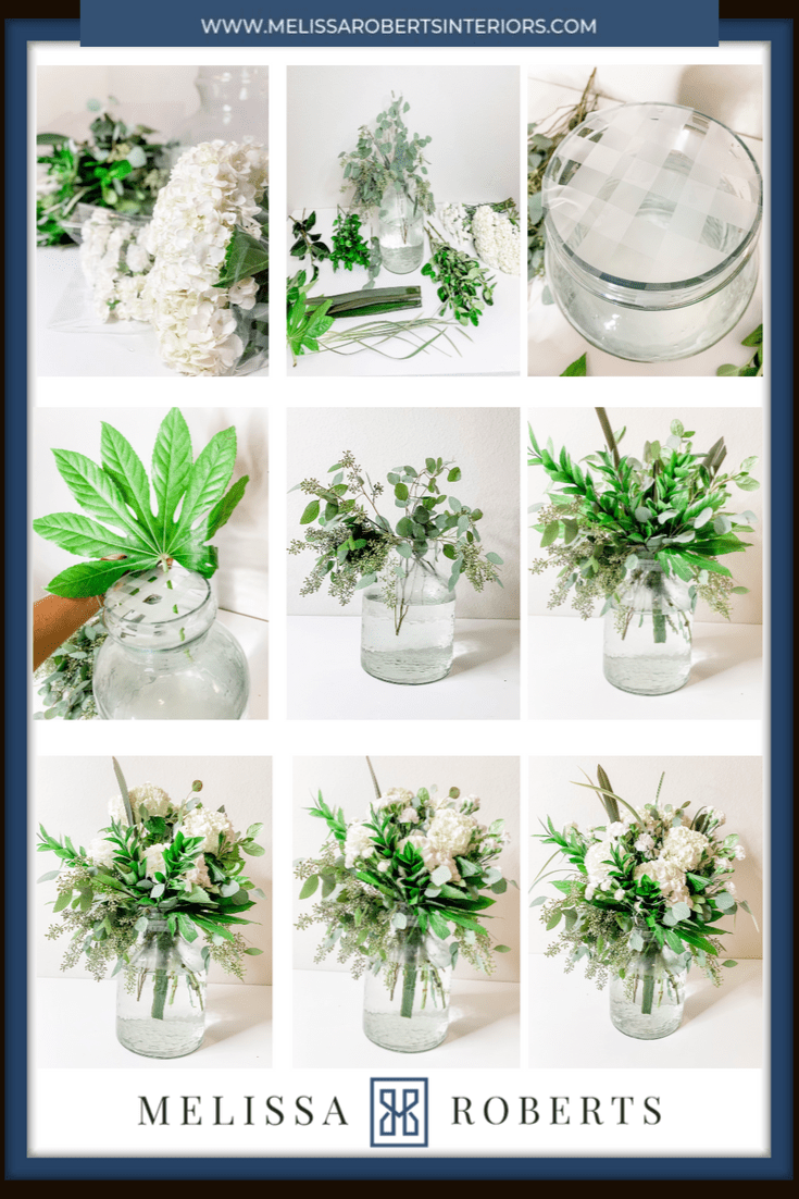 5 Minute Flower Arrangement - Step by Step Picture Guide – Melissa Roberts  Interiors