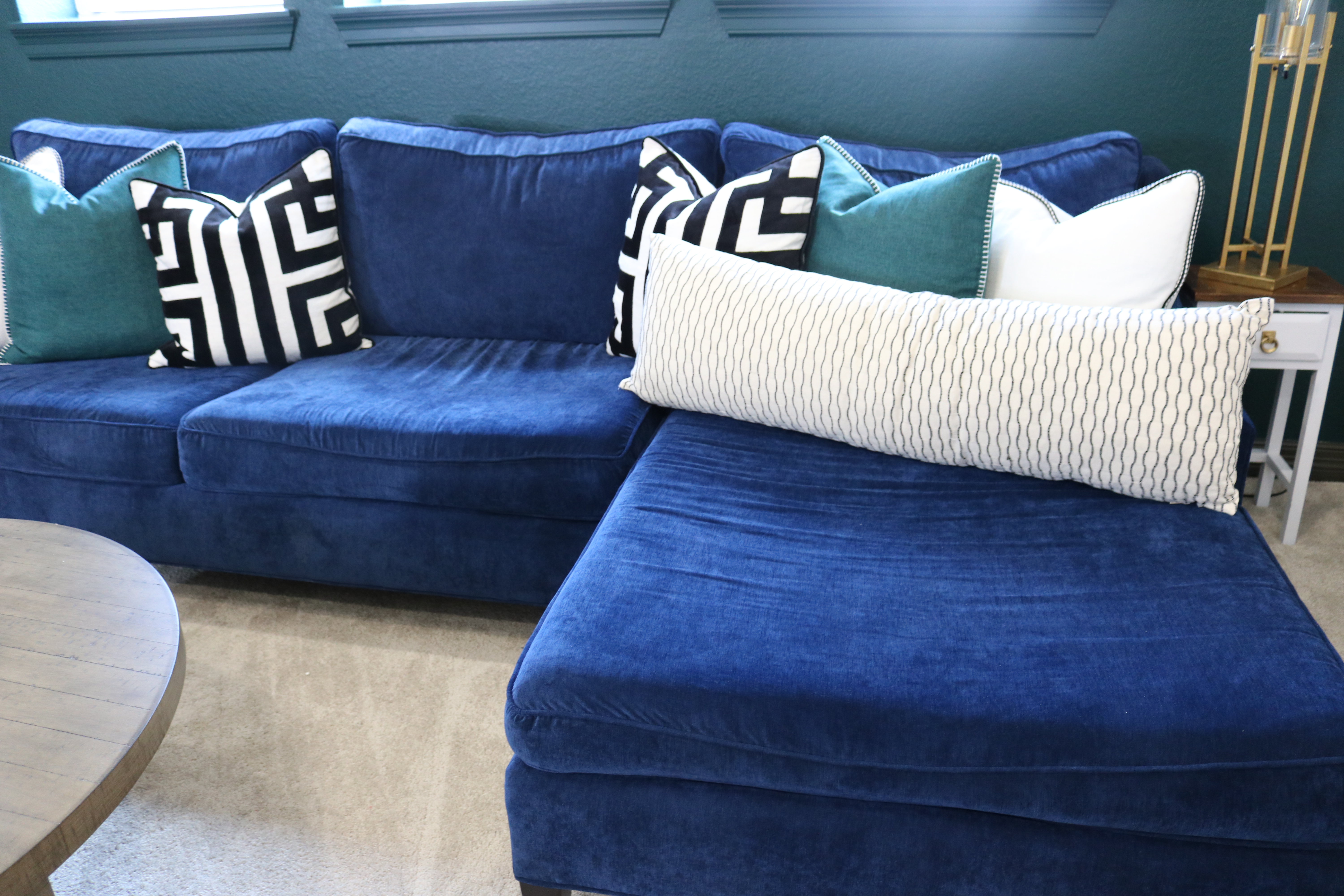 Why You Deserve A Navy Blue Sofa - Melissa Roberts Interior