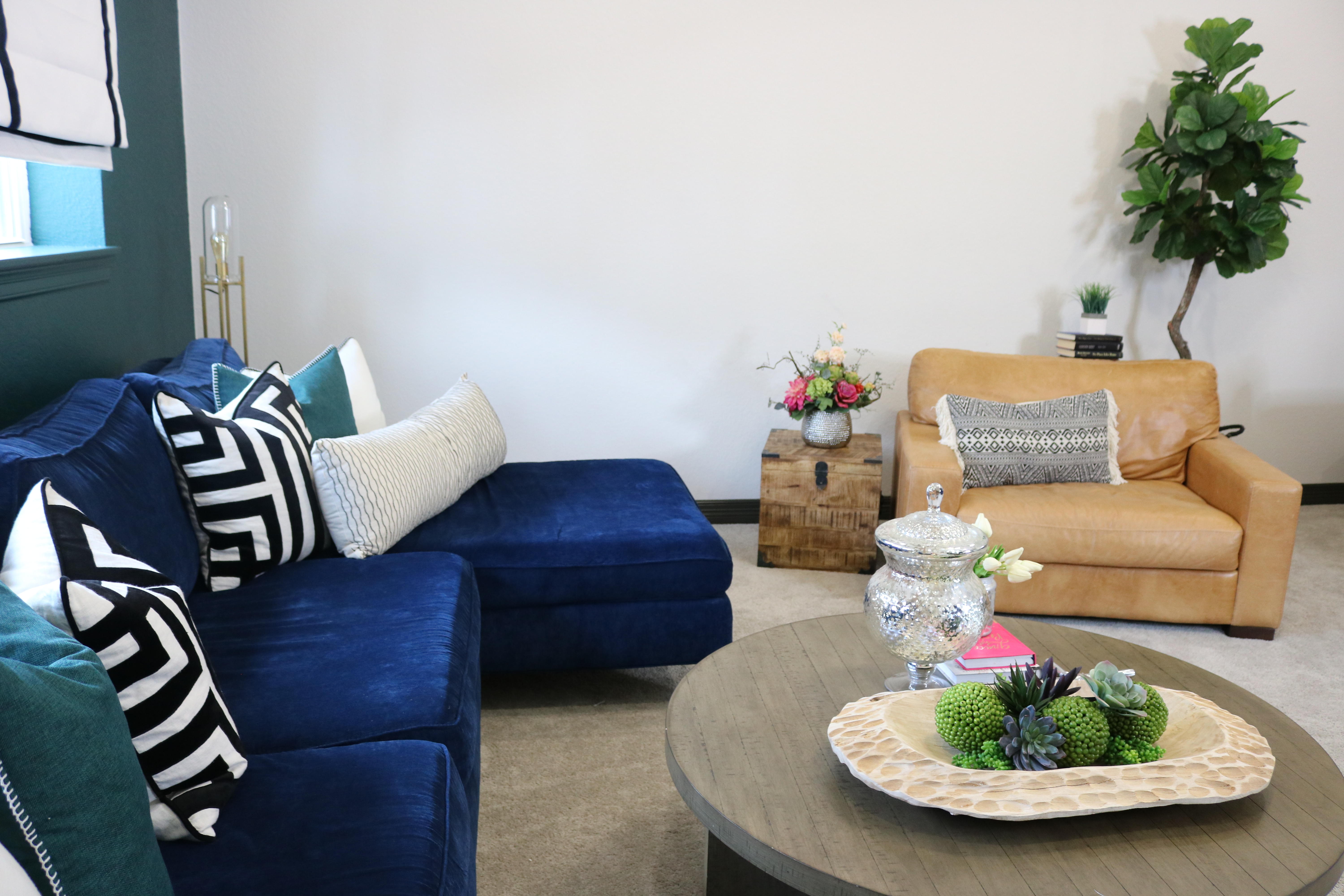 Why You Deserve A Navy Blue Sofa - Melissa Roberts Interior