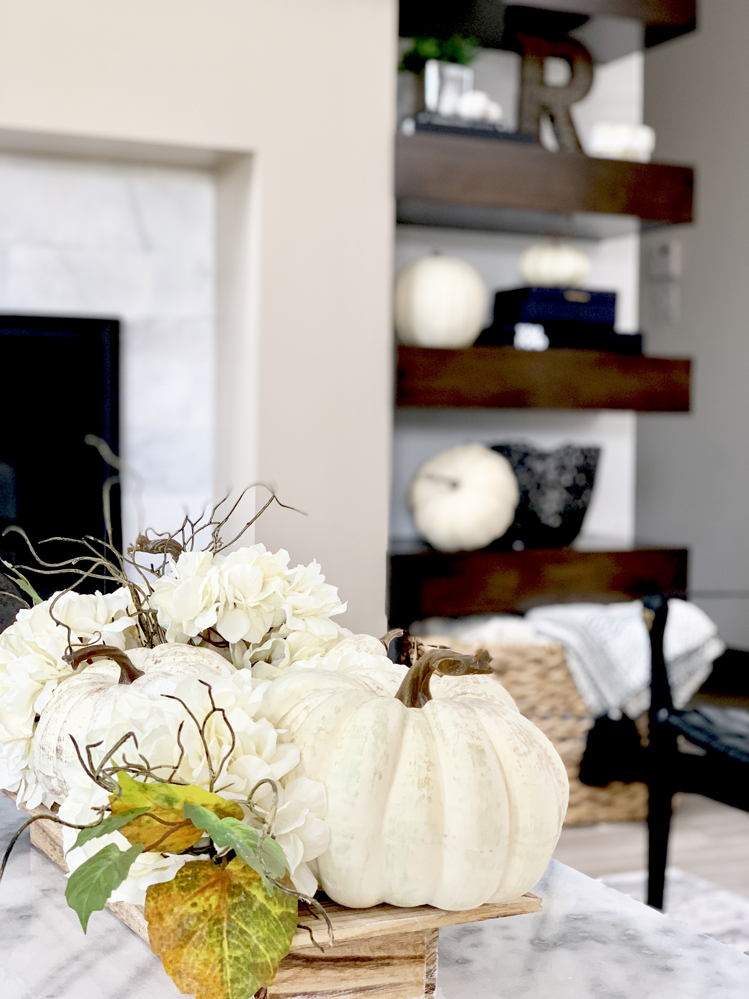 Modern Fall Decor: Minimalist Seasonal Decorating - My Breezy Room