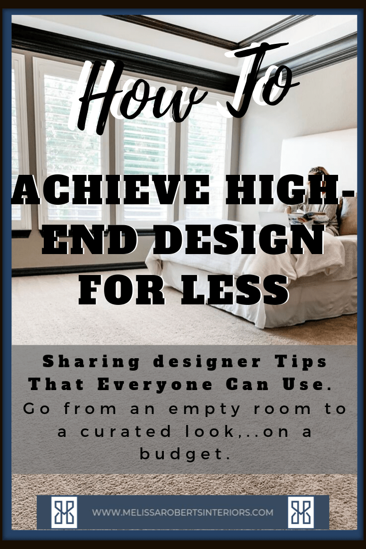 how to achieve high-end design for less, CORT furniture